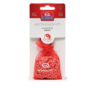 Dr. Marcus - Mood Energy Air Freshener, with Essential Oils of Patchouli and Cedar, Aromatic Pearls in Tulle Bag, Universal Use