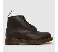 Dr Martens 101 6 eye boots in dark brown UK 10 (EU 45)