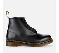 Dr. Martens 101 Smooth Leather 6-Eye Boots - Black - UK 7
