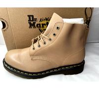 DR MARTENS 101 UB BOOTS UK SIZE 8 EU 42 BEIGE DMS DOCS 30886250