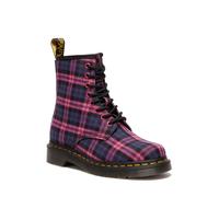 Dr. Martens 1460 8 Eye Boots - Pink Multi Tartan Biker Boot multicolour EU39