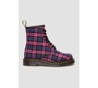 Dr. Martens - 1460 8 Eye Pink Multi Tartan - Girl Shoes - pink - EU 37 - Textile, Synthetic/Textile/Rubber EU 37