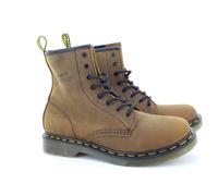 Dr. Martens 1460 8-Eyelet Crazy Horse Gaucho Coffee Brown Leather Boots