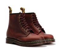 Dr. Martens 1460 Crazy Horse Leather Cherry Red Boots UK 3