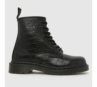 Dr. Martens 1460 Croco Boots in Black UK 6 (EU 39)