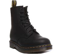 Dr Martens 1460 Greasy 8 Eyelet Lace Up Unisex Core In Black Size UK 3 - 11