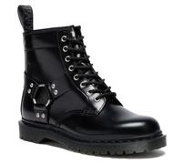 Dr. Martens Mid Boots 1460 HARNESS 8 EYE BOOT in Black 6.5