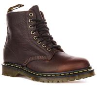 Dr Martens 1460 Pascal Lace Up Fleece Lined Ankle Boots Dark Brown UK 3 - 8