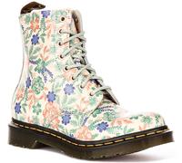 Dr Martens 1460 Pascal Lace Up Leather Womens Boot In Flower UK 3 - 7