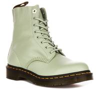 Dr Martens 1460 Pascal Virginia 8 Eye Welt Unisex Boot In Sage Green UK 3 - 8