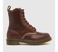 Dr. Martens 1460 Serena Fur Lined Boots in Brown UK 3