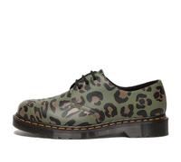 Dr. Martens 1461 Distorted Leopard Print Oxford Shoes 'Khaki Green' 27686384 4