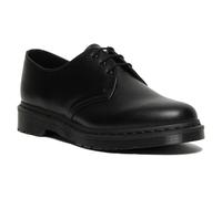 Dr Martens 1461 Mono 3 Eye Shoe Smooth, Black, Size 3, Women Black