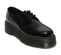 Dr Martens 1461 Quad 3-eye Patent Lamper Leopard Embross Shoes Black EU 40 Men,Women
