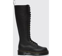 DR. MARTENS 1B60 Bex Knee-High Leather Boots with Side Zip and Pull-Tab - Size: 4 - female