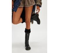 Dr. Martens 1B99 Front-Zip Boots at Free People in Black, Size: US 6 - female