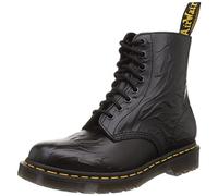 Dr. Martens 27028001 1460 Flames Emboss Men Black UK 6