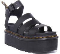Dr Martens 27296001 Blaire Hydro Buckle Strap Womens Sandals In Black UK 3 - 8