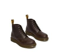 DR MARTENS 27761201-101 6 Eye Boot Sneaker Unisex Dark Brown Crazy Horse UK 6.5