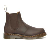 Dr Martens 2976 Yellow Stitch Chelsea Boot Boots - Dark Brown Crazy Horse UK 9