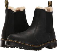 Dr. Martens - Women's 2976 Leonore Burnished Wyoming - Winter boots size 6, black