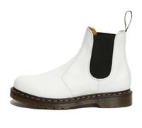 Dr. Martens 2976 Yellow Stitch Smooth Leather Chelsea Boots 'White' 26228100 7