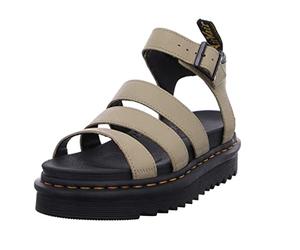 DR. MARTENS 30706358 Blaire Sandals Female Pale Olive Pisa UK 6.5