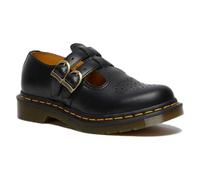 Dr Martens Women's 8065 Mary Jane Buckle Leather Shoe Black-Black-6