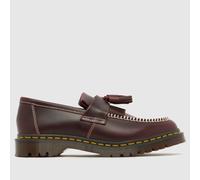 Dr. Martens Adrian Ben Tassel Loafer Shoes in Burgundy UK 12 (EU 47)