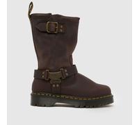 Dr. Martens Anistone Hi Boots in Dark Brown UK 3 (EU 36)