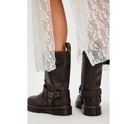 Dr. Martens Anistone Hi Boots Shoe at Free People in Dark Brown, Size: US 10 - female