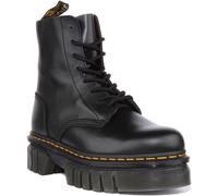 Dr Martens Audrich 8 Eyelet Unisex Chunky Sole Ankle Boot In Black Size UK 3 - 8