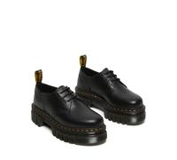 Dr. Martens Audrick 3 Eyelet Shoe, Black Nappa Lux, 9.5 UK