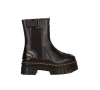 DR MARTENS Women's Chelsea Boot, Black Nappa Lux & Black Ajax & Black Soft Patent Pu, 6.5 UK