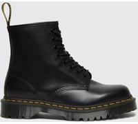 DR. MARTENS Bex 1460 Smooth Leather Combat Boots with Lug Sole and Yellow Welt - Size: 8 - male