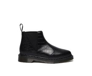 Dr Martens Bianca II Chelsea Boot Atlas Croc Emboss, Black, Size 6, Women Black