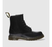 Dr. Martens Kids' 1460 J Patent Lamper Lace Up Boots - Black - UK 10 Kids