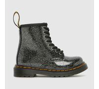 Dr. Martens Black & Silver 1460 Glitter Girls Toddler Boots UK 6 (EU 23)