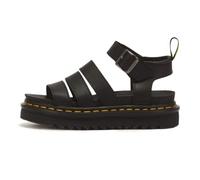 Black Leather Sandal for Women - female - Dr. Martens - Flat Sandals - Black - 8 UK - Shoes 8 UK