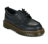Dr. Martens Casual Shoes LOWELL BLACK CRAZY HORSE in Black 4