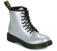 Dr. Martens / Children's Mid Boots 1460 J Silver Nebula Glitter in Silver 11 kid