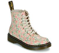Dr. Martens / Children's Mid Boots 1460 Pascal J Pop Floral Print in Pink 11.5 kid