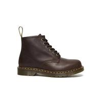 Dr Martens Dr 101 6 Eye Crazy Horse Lace Up Boots, Dark Brown, Size 7, Men Dark Brown
