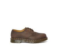 Dr Martens Dr 1461 3 Eye Crazy Horse Lace Up Shoes - Brown, Brown, Size 10, Men Brown