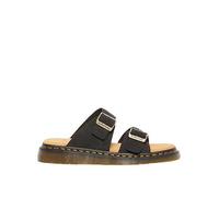 Dr Martens Dr Josef Buckled Suede Slip On Sandal, Black, Size 7, Men Black