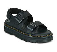 ZebZag Sandals in Pisa Leather Black