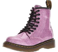 Dr. Martens Girl's 1460 Glitter J Ankle Boots, Pink (Dark Pink 960), 2 UK (34 EU)