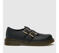 Dr Martens Girls 8065 T Bar Shoes in Black, Leather, Size: 2 UK 2 (EU 34)
