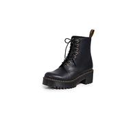Dr. Martens Shriver Hi Wyoming Leather Women's Ankle Boots - Black - Size:UK 3