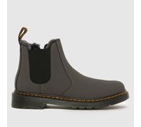 Dr. Martens Grey 2976 Leonore Junior Boots UK 12 (EU 31)